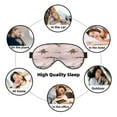 thumbnail image 4 of Rocae Cloud Sloth for Mask for Women Men, Luxury Eye Cover Eye Shade with Adjustable Strap for Travel, Nap, Meditation, 4 of 7