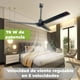 thumbnail image 4 of 3 Pzs Ventilador De Techo 56 Pulg 70W Industrial Metal, 4 of 14