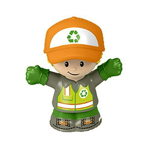 Replacement Parts for Little People Recycling Truck - GWD29 ~ Replacement Sanitation Worker Figure