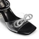 thumbnail image 2 of Sandalia DREAM PAIRS Stiletto con Moño y Pedrería 9.5 Negra, 2 of 6