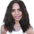 thumbnail image 4 of African Ladies Small Curly Hair Sets Wavy Curls Wig Can Be Straightened And Bent, Pullover Toupee, 4 of 5
