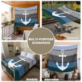 thumbnail image 6 of Blue Nautical Anchor Small Tapestry for Bedroom Wall Hanging Tapestry, Rustic Distressed Wood Grain Ceiling Backdrop Tapestries Poster Blanket Wall Decor for Teens Room Living Room Dorm 23" x 28", 6 of 8