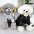 thumbnail image 6 of FNNMNNR Aosijia Pet Hooded Coat Waterproof Dog Jacket 4 Legs Windproof Puppy Dog Snowsuit Warm Fleece Padded Winter Pet Clothes for Small Medium Dogs, 6 of 13