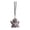 Silver, variant on Loamitoy Halloween Ghost Bling Car Hanging Accessories, Faux Crystal Car Rear View Mirror Charm, Auto Interior Hanging Pendant for Car Decoration