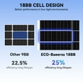 thumbnail image 4 of WERCHTAY 300W Monocrystalline Solar Panels, 2 Pack, 4 of 9