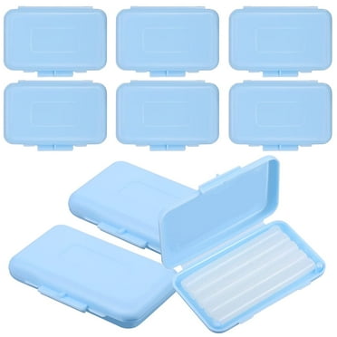 6 Boxes Braces Wax Orthodontic Dental Wax Dental Wax Orthodontic Wax Strips with Storage Case for Braces Wearer