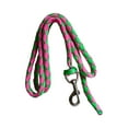 thumbnail image 4 of Cuerda de para caballos con equipo ecuestre con gancho de seguridad, cuerda principal duradera y resistente para perros, ovejas y mascotas 3metros Verde Rosa, 4 of 8