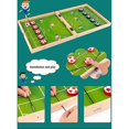 thumbnail image 4 of Mesa de futbolín plegable 3 en 1, juego de hockey, catapulta, ajedrez volador, interactivo entre padres e hijos, 4 of 5