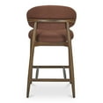 thumbnail image 4 of Moe's Home Collection ELLIE Fabric Counter Stool Red Color, 4 of 5