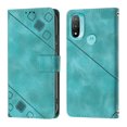 thumbnail image 2 of Compatible with Motorola Moto E30/ E40 Classic Embossed PU Leather Case with Card Holder Shockproof Cover, 2 of 5