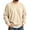 04# Khaki, variant on Men's Crewneck Sweatshirt Long Sleeve Fall Oversized Pullover Tops Loose Fit Athletic Comfy Basic Shirts Gray 3XL