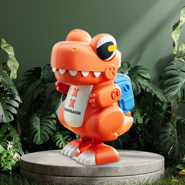 SPOORYYO Clockwork Dinosaur Toy, Moving Simulation Puzzle, Interactive Mechanical Learning Figure
