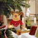 thumbnail image 5 of Adornos navideños Papá Noel, muñeco de nieve, árbol de Navidad con colgante de muñeca de mano, regalo colgante, 5 of 7