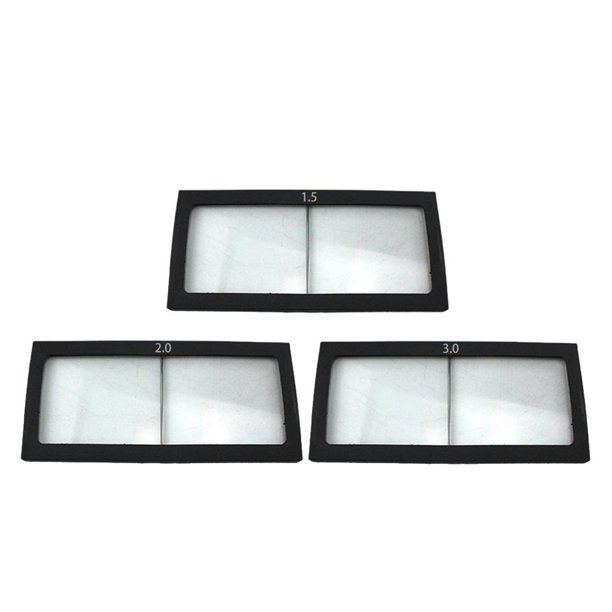 Lentes de de 3 paquetes de lentes tramposos para soldar de casco Lente 1.5 / 2.0 / 3.0