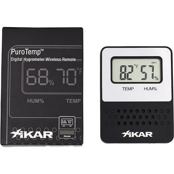 Xikar PuroTemp Wireless Hygrometer Remote Sensor