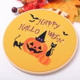 thumbnail image 3 of Abbracc 3 pcs of Embroidery Starter kit with Halloween Patterns and Instructions, DIY Adult Beginner Cross Stitch Kits, Including 3 Embroidery Loops Set 2, 3 of 6
