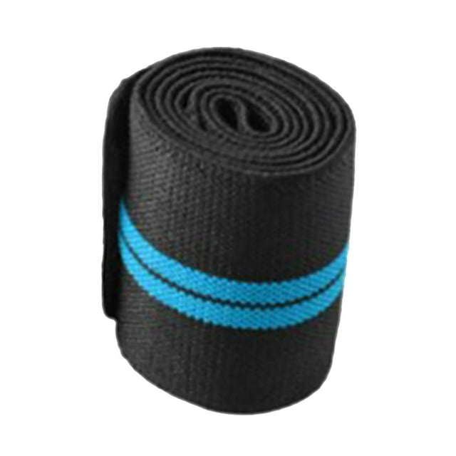 DYNWAVECA Bandage de Coude Sangle de Soutien pour Coude Musculation Protection du Coude Orthèse de Bras de Culturisme Orthèse de Coude Sangle de Coude pour Développé Coude Bleu