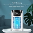 thumbnail image 1 of pitrice Refroidisseur d'Air Silencieux Remplacement 6 Grand Angle Large Engrenage Réglable Bouton de Commande Rechargeable Moteur Sans Balais Ventilateur de Refroidissement de Bureau, 1 of 9