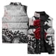thumbnail image 5 of Chaqueta sin mangas de invierno para hombre, chaleco con estampado de serpiente de terror en 3D, para deportes al aire libre, ciclismo, ocio, chaqueta de moda para hombre, cortavientos, 5 of 5