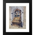 thumbnail image 2 of Edwin Foley 15x18 Black Modern Framed Museum Art Print Titled - Inlaid Walnut Bombe Office -Cabinet (1910 - 1911), 2 of 5