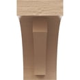 thumbnail image 2 of 3"W x 6"D x 6"H Classic Rivera Rough Cedar Woodgrain TimberThane Corbel, Primed Tan, 2 of 6