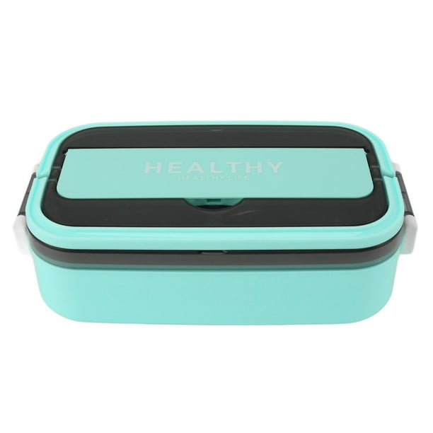 Lonchera Bento de acero inoxidable 316 de 700 ml de capacidad, a prueba de fugas, apta para microondas, para la escuela, la oficina, verde menta