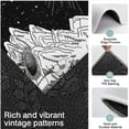 thumbnail image 3 of Black Gothic Moon Mountain Pattern Kitchen Rugs Sets Of 3,Kitchen Runner Rugs Non Skid Washable,Decorative Kitchen Floor Mats for Kitchen,Sink,Laundry,17"x30"+ 17"x47" + 17"x59", 3 of 6