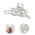 thumbnail image 3 of Unique Bargains Women's Cobweb Style Hair Clips Hairdo Clip 4.13" 1 Pc Silver Tone, 3 of 5