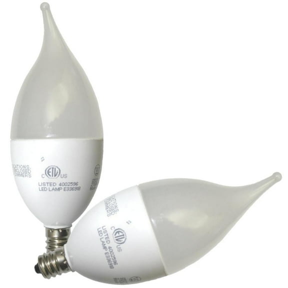 Westinghouse 05127 - 7C13/LED/SW/CB/27 2CD Candle Tip LED Light Bulb