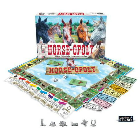 Horse-Opoly Board Game (The Best Horse Games)
