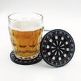 thumbnail image 4 of Posavasos Decorativo Para Bebidas, 4 Uds., Diseño Único De Tablero De Dardos, Alfombrilla Para Tazas, Almohadilla Redonda Resistente Al Calor Con Almohadilla De Silicona Para Taza, Plato Para El Hogar Vogacara HA021136-00, 4 of 7