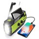 thumbnail image 1 of Banco de energía solar con generador de manivela de 4000 mAh con radio AM FM Sincero Hogar, 1 of 6