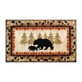 thumbnail image 7 of Flash Furniture Ursus Rectangular Rustic Green, Black, Beige, Brown Area Rug, 2' x 3', 7 of 7