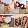 thumbnail image 2 of 1pc, Bottle Oponer, 5in1 Multi-Function Bottle Jar Opener, Can Container Opener, Twist Anti-Slip Lid Opener Tool, Jar Opener For Weak Hands, Can Opener For Seniors, Rubber Grip Bottle Opener, Jar Open, 2 of 5