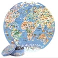 thumbnail image 1 of Rompecabezas Bopster World Map 1000 piezas para adultos, 1 of 9