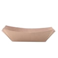 thumbnail image 1 of 50PCS Ship Shape Take Out Containers Easy Fold Box Kraft Paper Box Lunch Salad Carton for Party (Kraft Paper), 1 of 8
