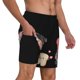 thumbnail image 2 of Balery Baker Gnome Bañador para hombre, shorts de playa de secado rápido con entrepierna y forro de compresión-Small, 2 of 6