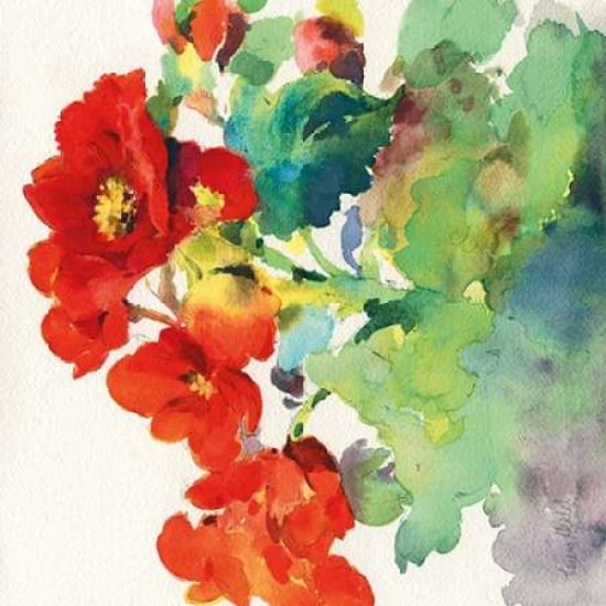 Begonia I Canvas Art - Theresa Troise Heidel ()