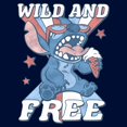 thumbnail image 2 of Boys Lilo & Stitch Fourth of July Wild and Free T Shirt, 2 of 4