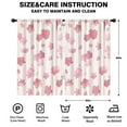 thumbnail image 2 of Blackout Kids Curtains,Pioneer Flower Floral Print Pattern Childrens Insulated Curtains Set Of 2,Bedroom Essentials,Toddler Room Decor 52"x84", 2 of 5