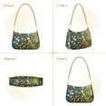 thumbnail image 7 of FORMRS Womens Shoulder Bag with Chain Strap Clutch Purse Cute Tote Handbag, Green Floral Garden, 7 of 7
