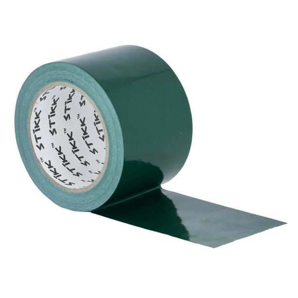 3" x 25 yd 7.5 Mil Thick Forest Green Duct Tape PE Coated Weather
