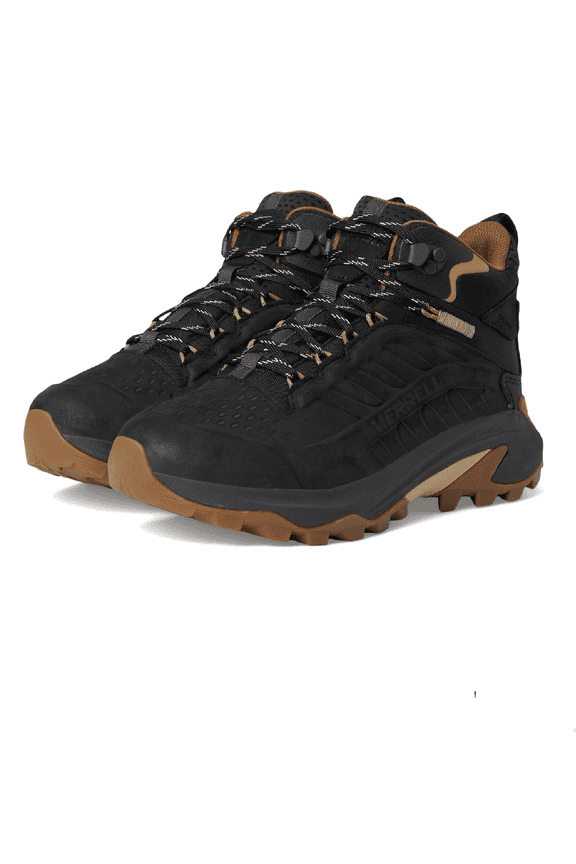 J038425 Moab Speed 2 Mid Hiking Boots for Men - Tan - 9.5M