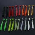 thumbnail image 4 of Señuelos de pesca 2g / 7.5cm T-tail Soft PVC Worm 10 colores Swim Baits 20pcs JShteea El nuevo, 4 of 6