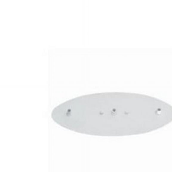 Line Voltage 3 Light Canopy - Chrome