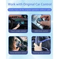 thumbnail image 3 of GZPYC Wireless CarPlay Adapter AI Box for iPhone & Android Auto &acirc; YouTube & Netflix Support, TF Card Offline Playback, Plug, 3 of 7