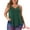Green, variant on DARING DIVA Women's Plus Cami Tank Lace Front Sleeveless Tops 3X Green