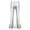 A Silver, variant on CHICTRY Kids Girls Bell Bottoms Jazz Hip Hop Dance Flare Pants,Sizes 5-14 Colorful Silver 14