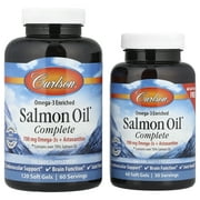 Carlson Salmon Oil - 180 soft gels