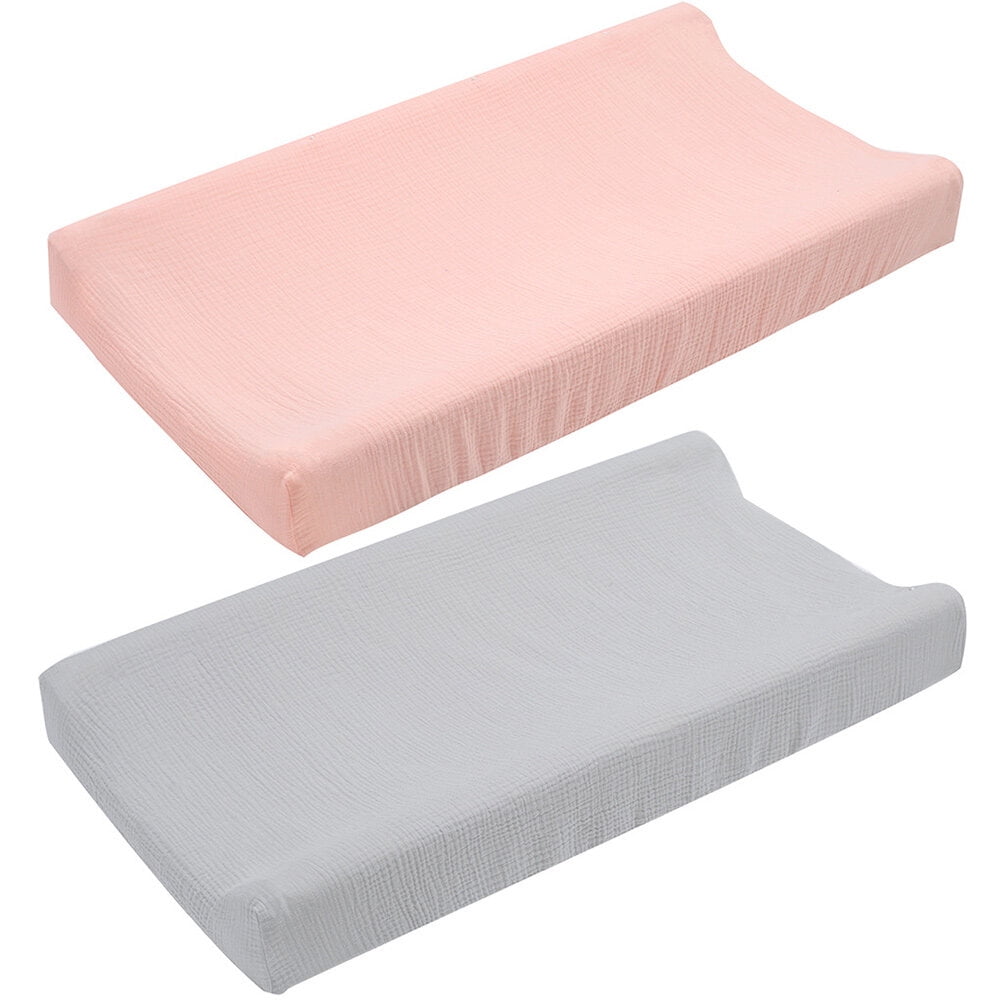2pcs Changing Pad Covers Baby Cotton Changing Table Pad Covers for Boys